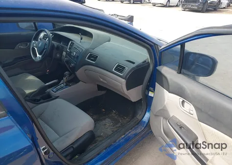 2014 Honda Civic Lx из США, поврежденный, VIN 19XFB2F52EE026469